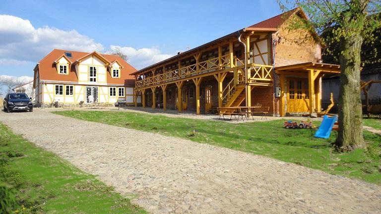 Nad Morzem I Jeziorem Dworek Kopań Exterior foto
