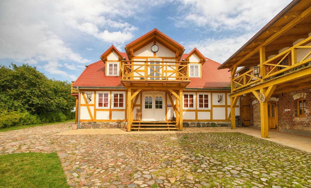 Nad Morzem I Jeziorem Dworek Kopań Exterior foto